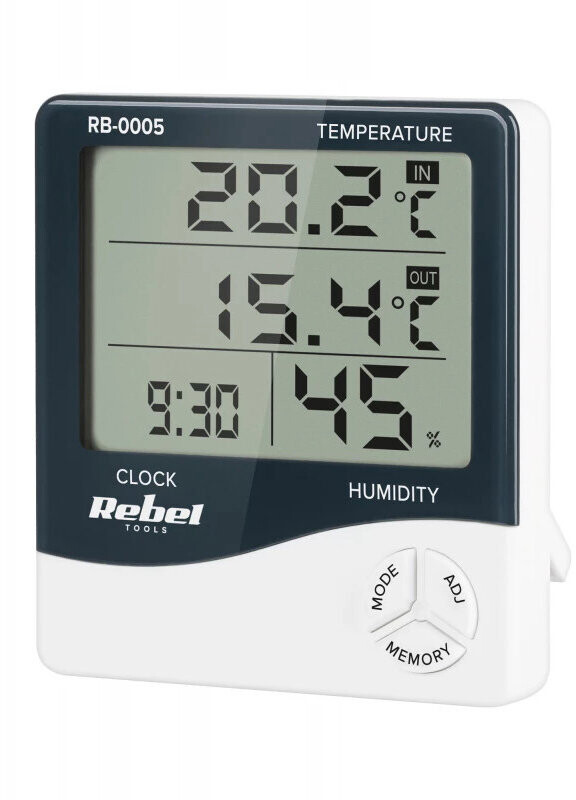 Rebel MIE-RB-0005 Meteorologická stanice s externí sondou