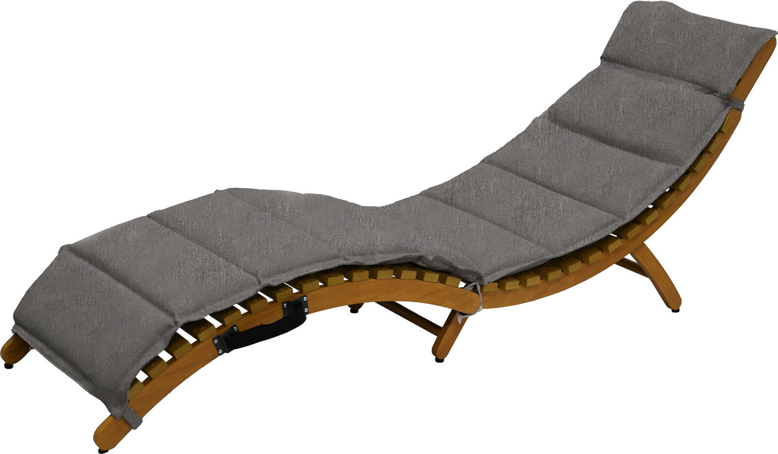 Autronic Záhradné ležadlo Aqualo, skladacie, hliník, prírodné