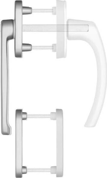 Blaugelb Balkonová klika FGS 1758 venkovní nízká, titan