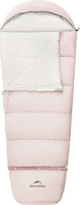 Naturehike Detský rastúci spacák C300 1450 g, ružový