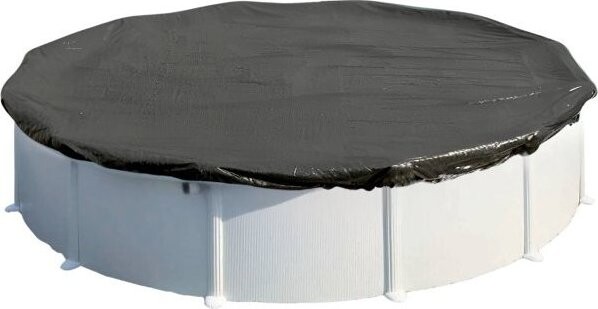 CF GROUP Krycí plachta CF Neova pro bazén o rozměru 7,3 × 3,7 m antracit, 140 g/m2