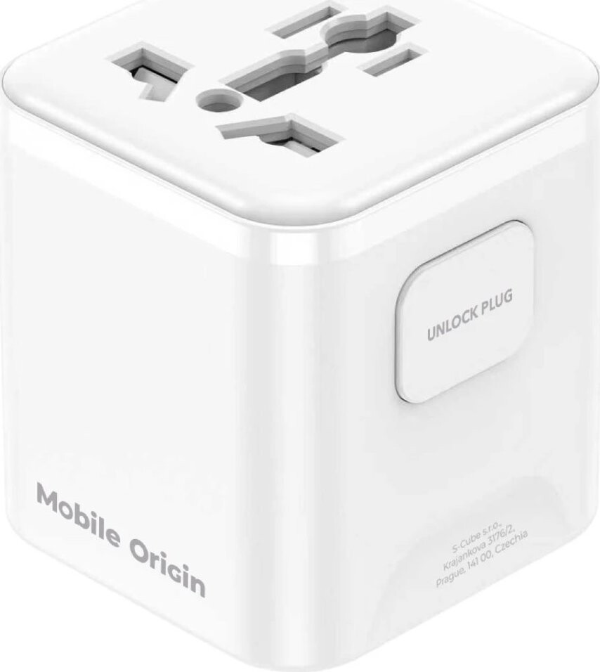 Mobile Origin Universal Travel Adapter PW30 EU/UK/US/AUS White