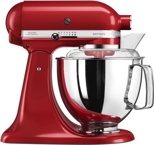 Kuchynský robot KitchenAid Artisan 5KSM175, kráľovská červená, 4,8 l