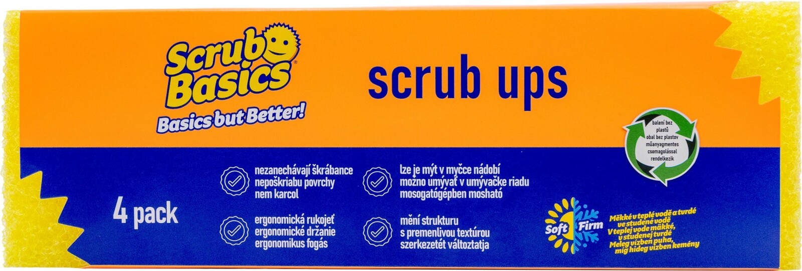 SCRUB DADDY Scrub Basics 4 ks