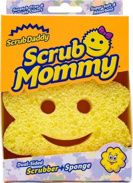 SCRUB DADDY Scrub Mommy, květina žlutá