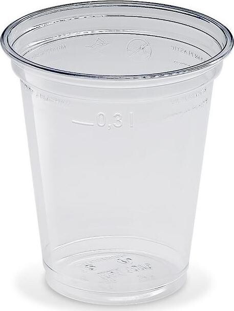 Wimex plastový kelímek 0,3 l, průměr 95 mm - 50 ks