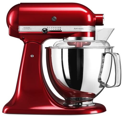 KitchenAid Artisan 5KSM175, červená metalíza, 4,8 l