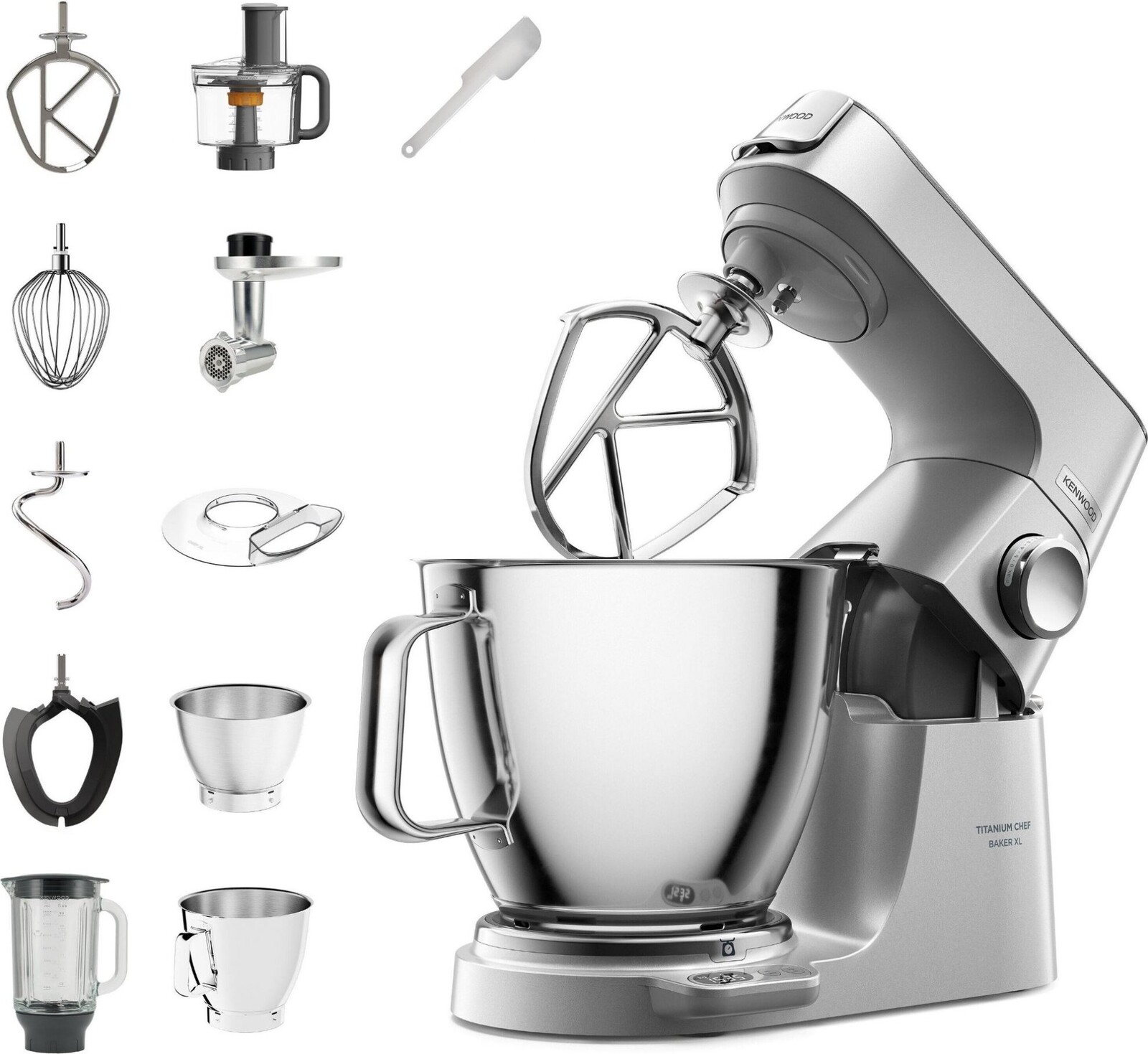 Kenwood KM Titanium Chef Baker XL KVL85.594.SI