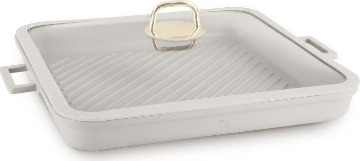 BerlingerHaus Sahara Collection Panvica grilovacia s titánovým povrchom a pokrievkou 34 cm