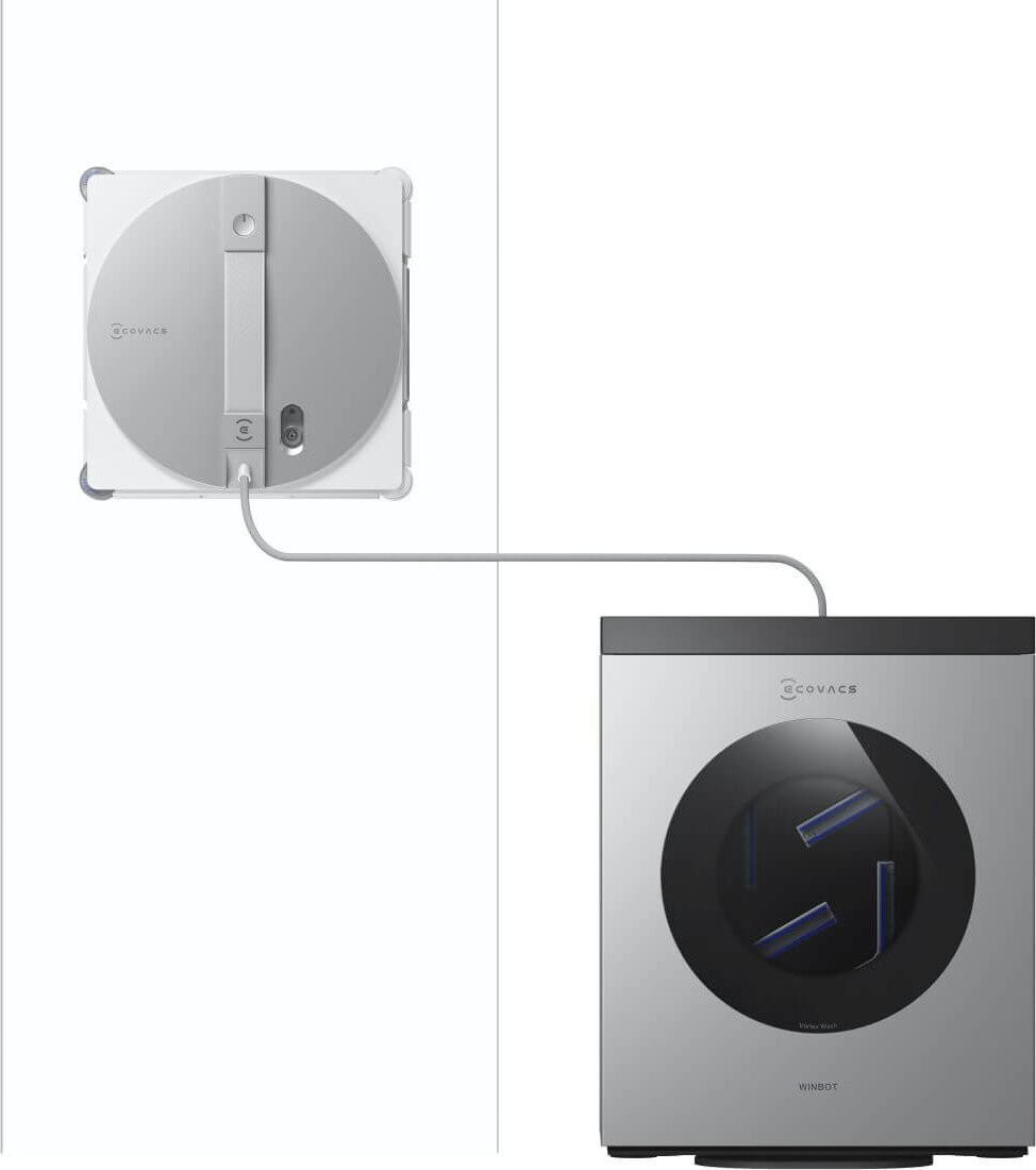 ECOVACS WINBOT W3 Omni Silver