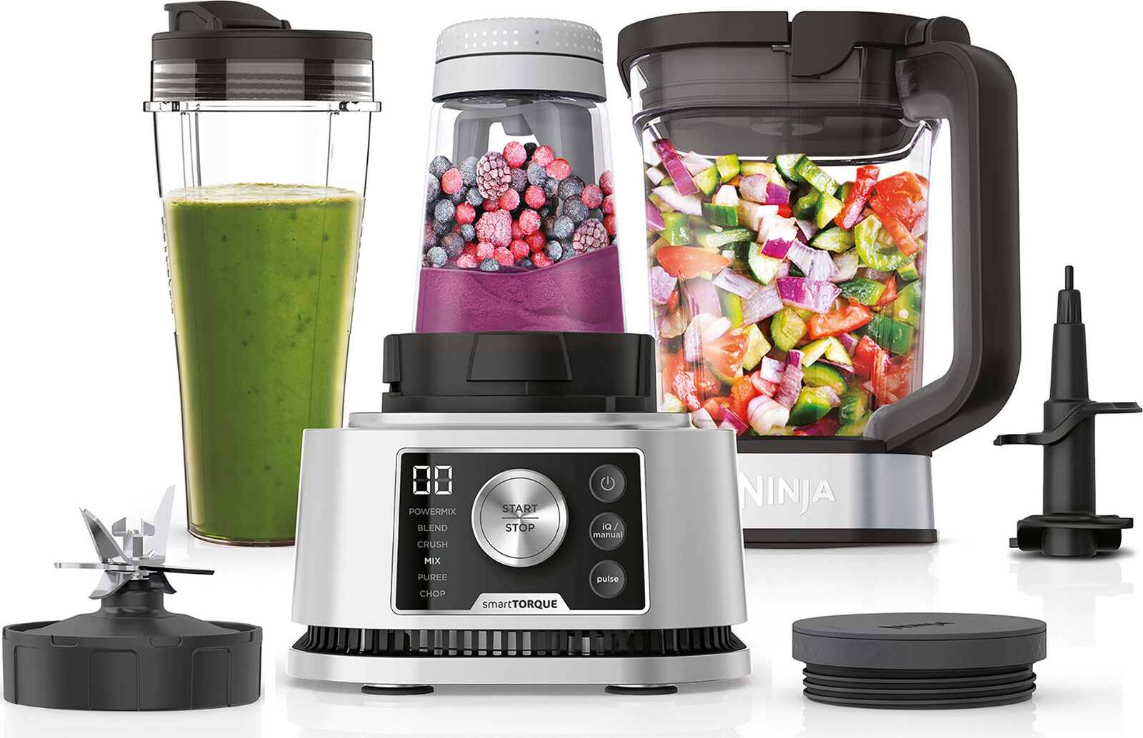 Ninja® CB350EU Foodi® Power Nutri Blender 3 v 1 Auto-IQ®