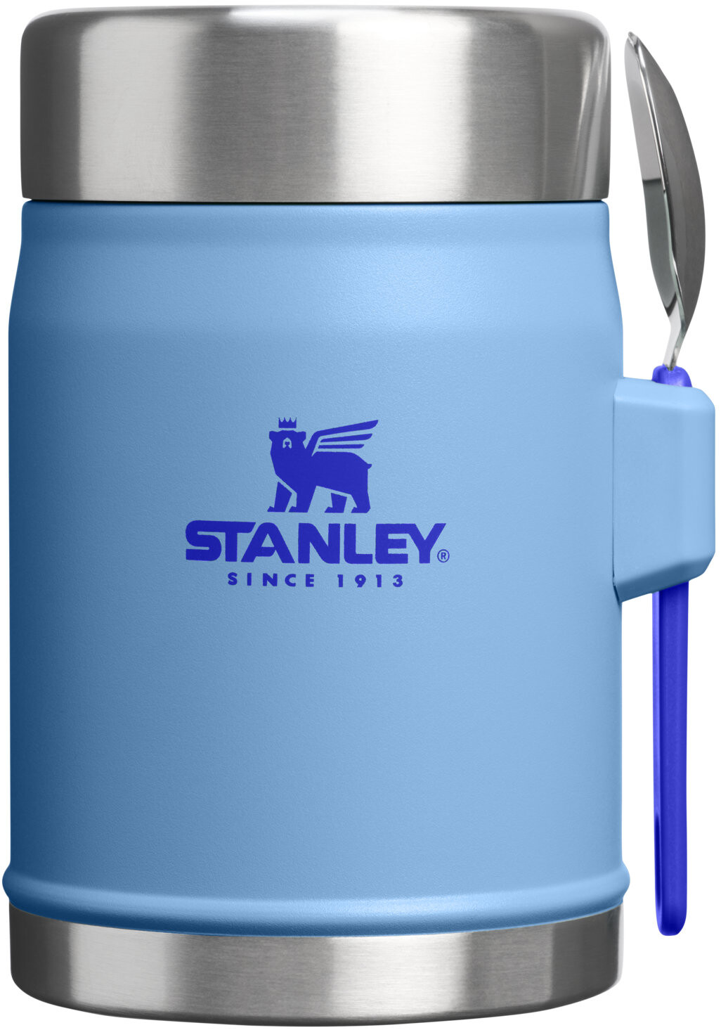 STANLEY Termoska jedálenská s lyžicou/vidličkou The Legendary Classic Food Jar 400 ml/14oz Blue Sky