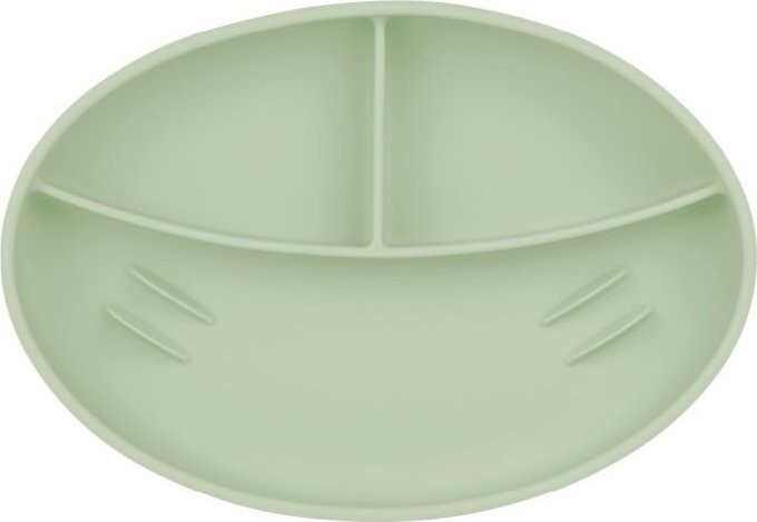 Babymoov Silikonový talíř Green
