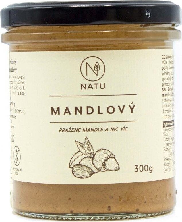 NATU Mandľový krém pražený 300 g