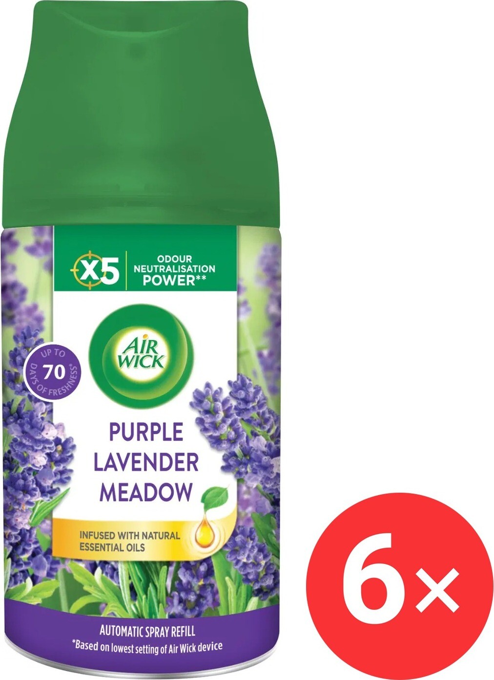 AIR WICK Freshmatic náplň Levanduľa 6×250 ml