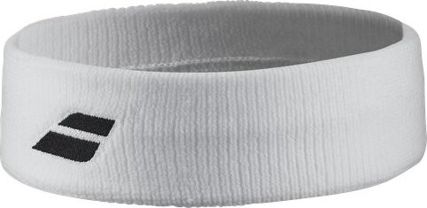 Babolat Logo Headband White/White