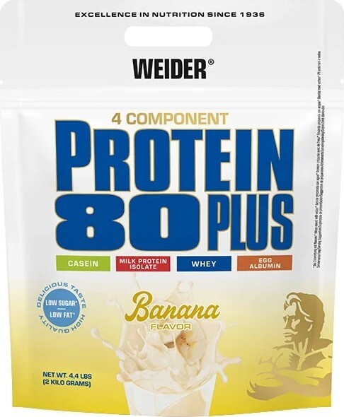 Weider Protein 80 plus banán 2 kg
