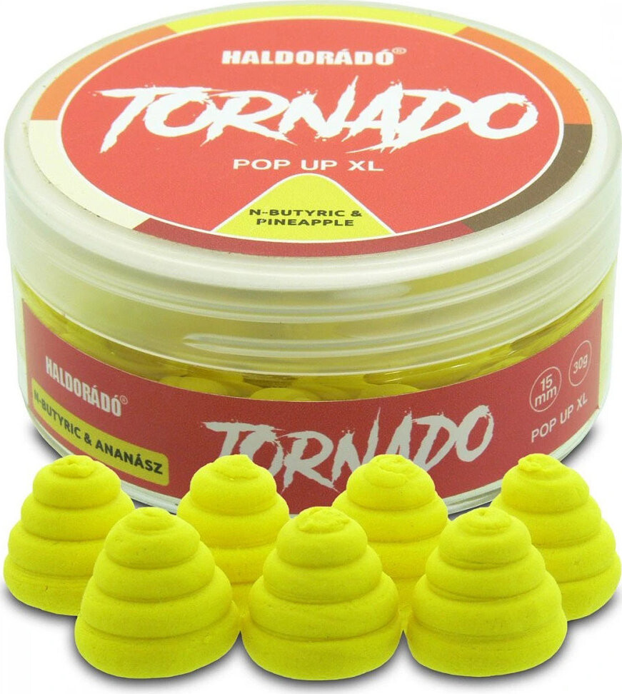 Haldorádó Pop-Up Tornado XL 30 g 15 mm N-Butyric/Ananás