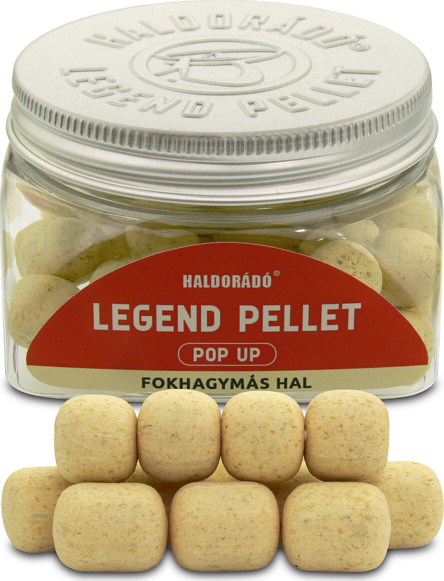 Haldorádó Pelety Legend Pellet Pop-Up 50 g 12 + 16 mm Cesnaková ryba