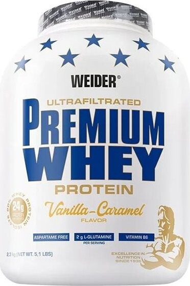 Weider Premium Whey vanilka/karamel 2.3kg