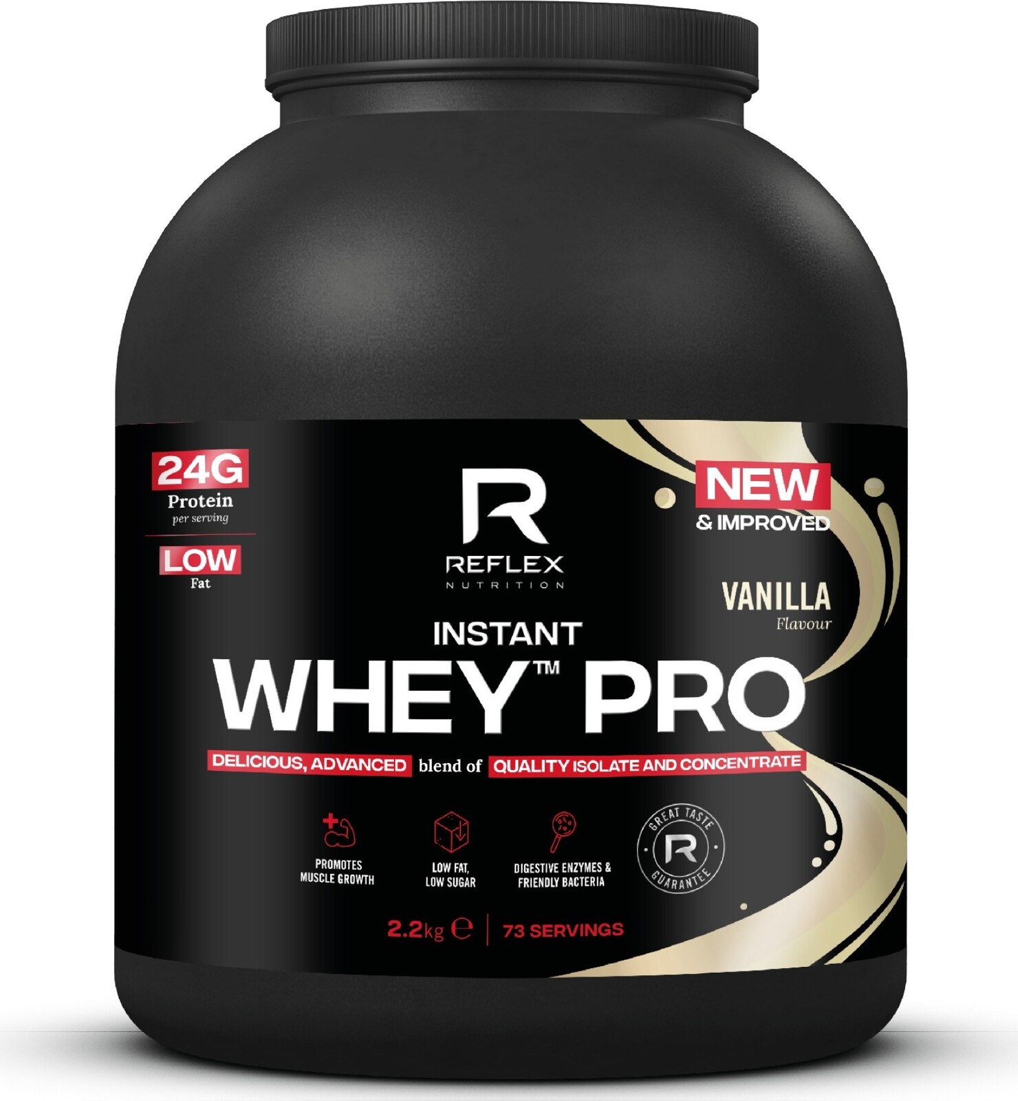 Reflex Instant Whey PRO 2200 g, vanilka