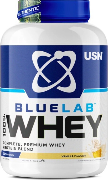 USN BlueLab 100 % Whey Premium Protein, 2 000 g, vanilka