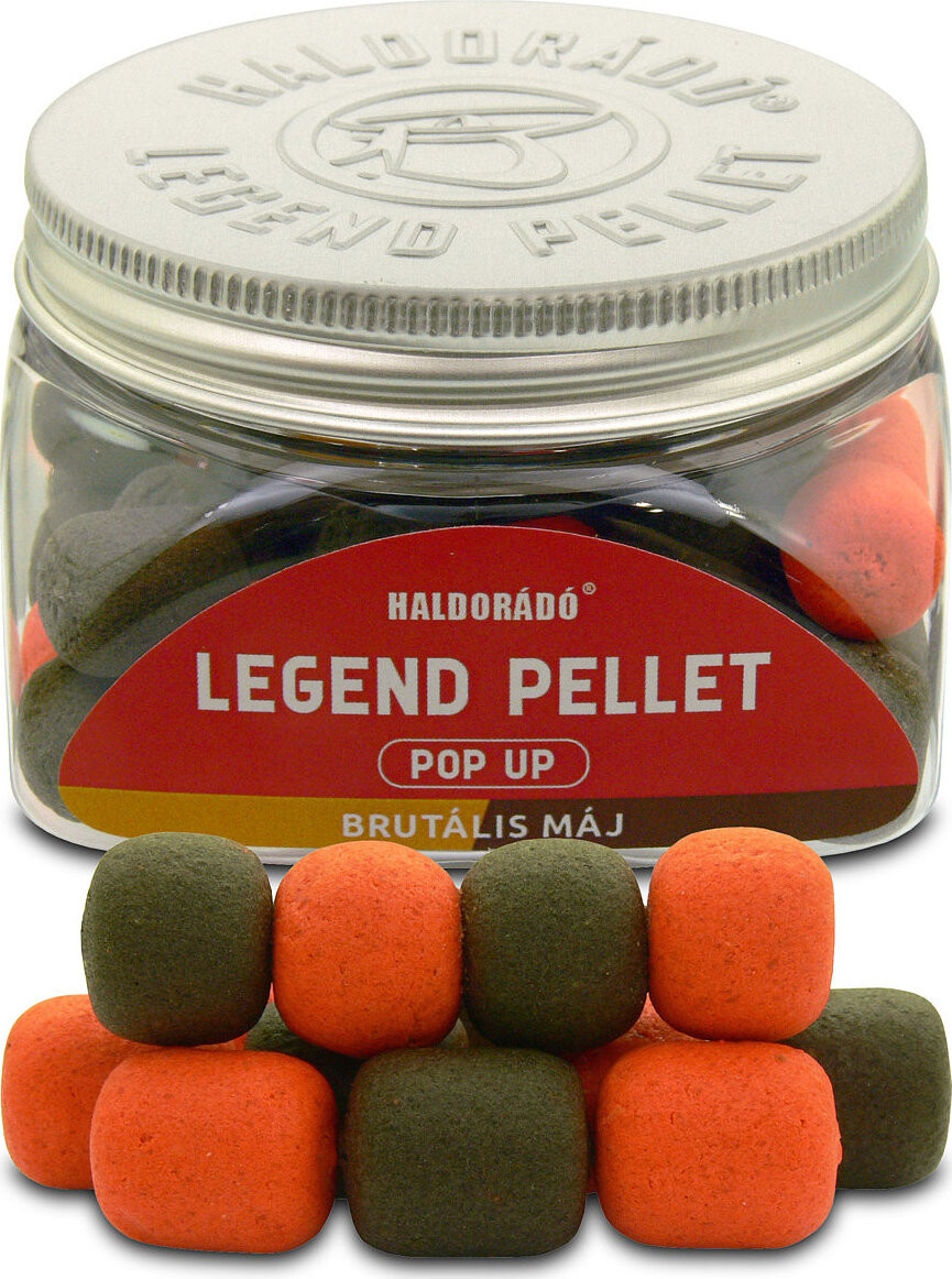 Haldorádó Pelety Legend Pellet Pop-Up 50 g 12 + 16 mm Brutálna pečeň