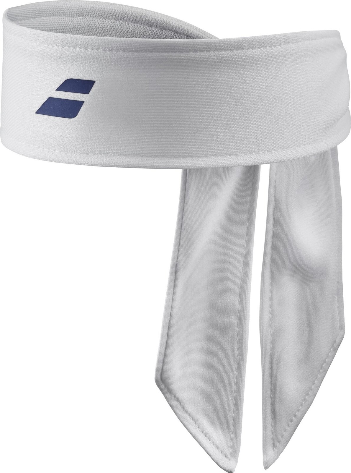 Babolat Tie Headband White/Sodalite Blue