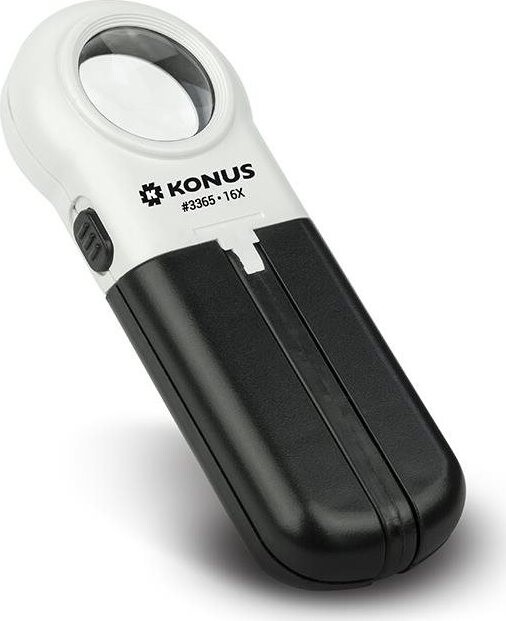 Konus Flexo-mini čítacia lupa 8× s LED svetlom