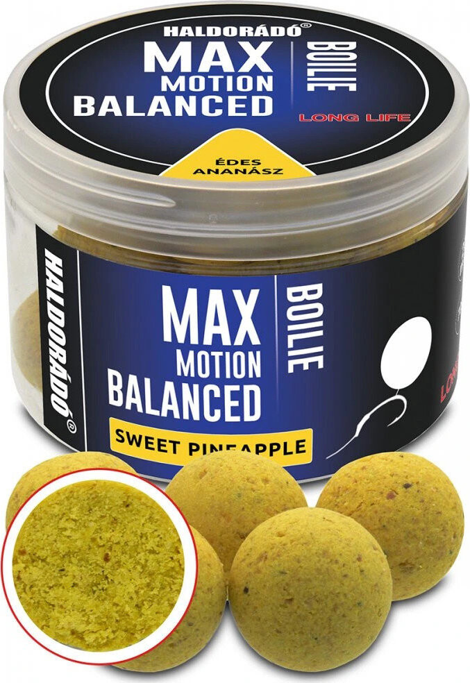 Haldorádó Boilies Balanced Max Motion 70 g 20 mm Sladký ananás