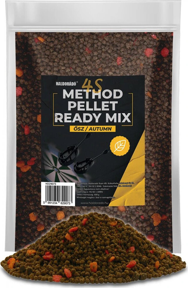 Haldoradó Method Pellet Ready Mix 4S 600 g Jeseň