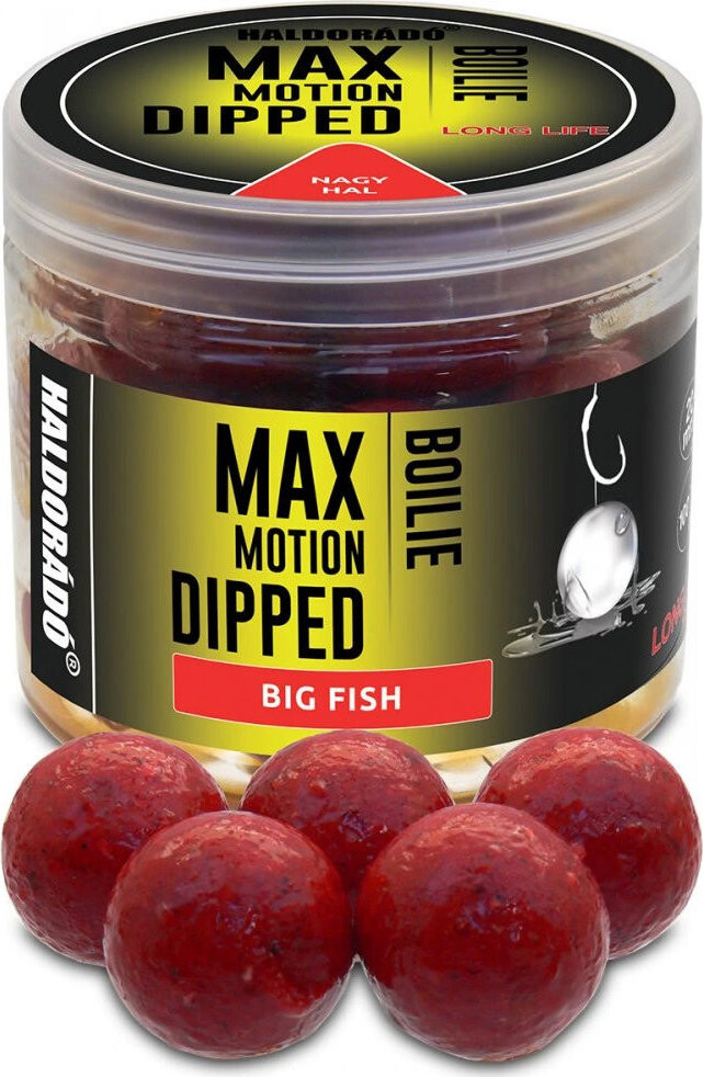 Haldorádó Boilies Dipped Max Motion 80 g 20 mm Veľká ryba