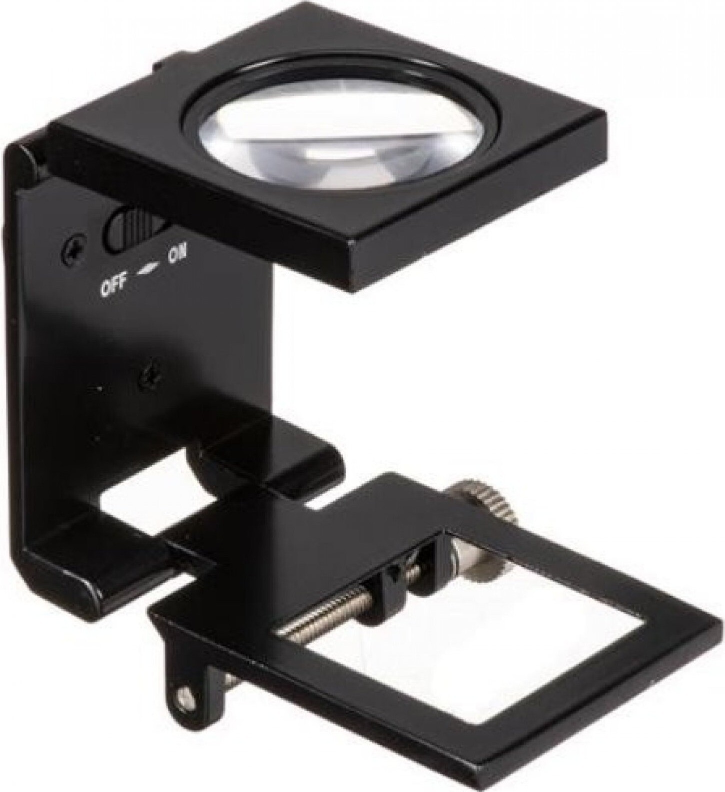 Konus lupa 55 × 50 mm Linen Tester 6× s LED