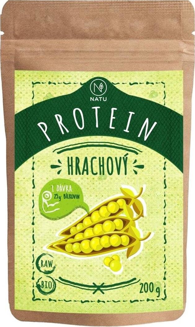 NATU Hrachový proteín BIO 200 g