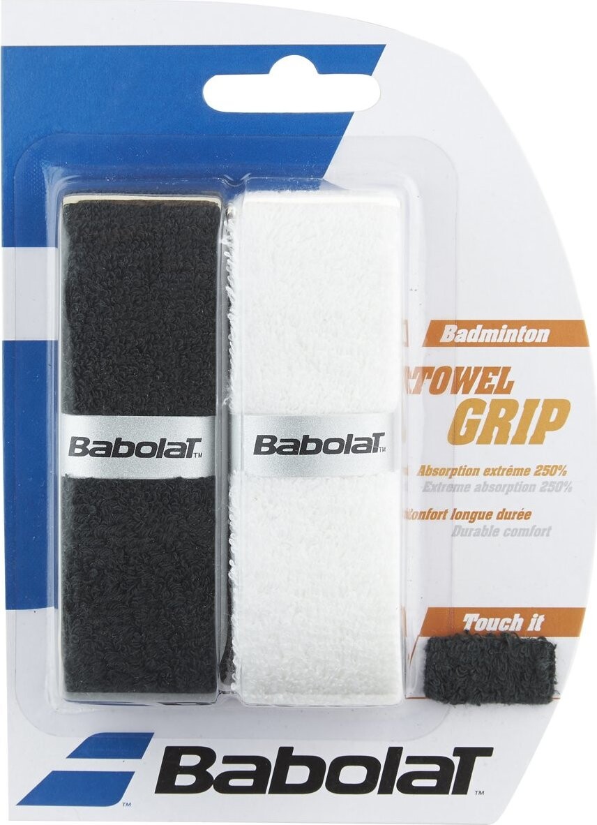 Babolat Towel Grip X2 white black