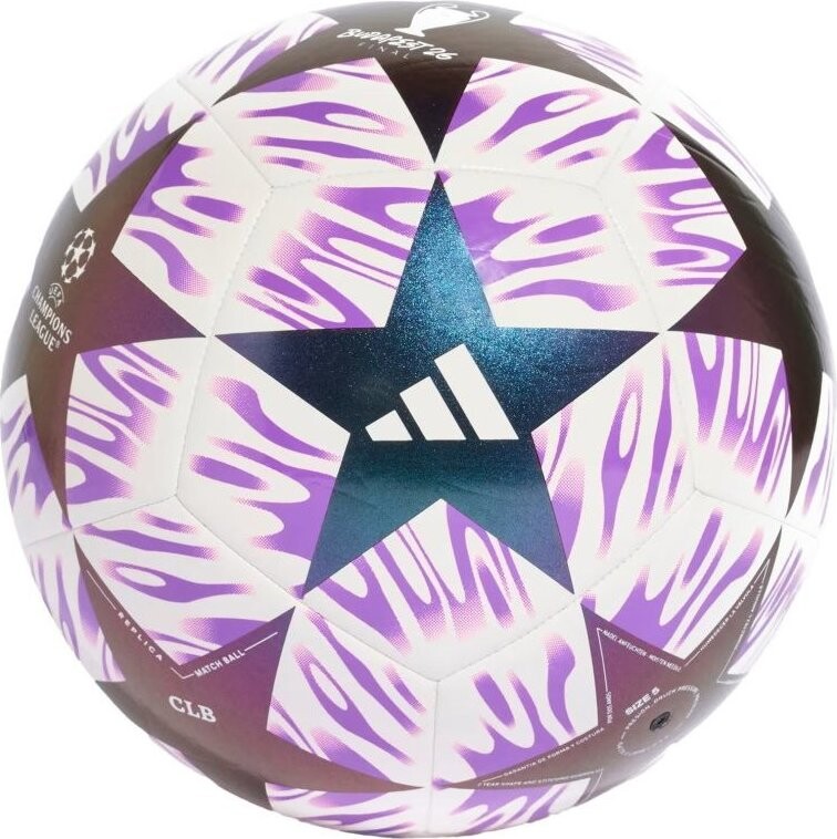 Adidas UCL Club Final fialová, veľkosť 5