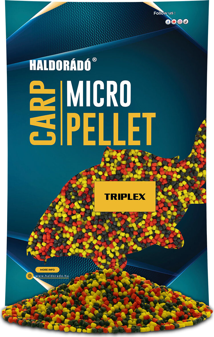 Haldorádó Pelety Carp Micro Pellet 600 g 2,5 mm Triplex