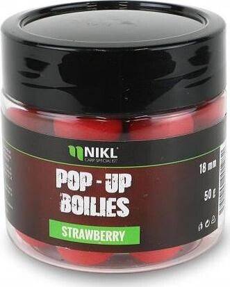 Nikel Pop-Up boilies Strawberry 20 g 10 mm
