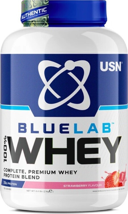 USN BlueLab 100 % Whey Premium Protein, 2 000 g, jahoda