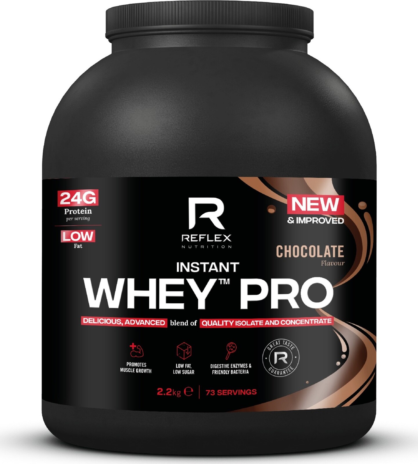 Reflex Instant Whey PRO 2200 g, čokoláda