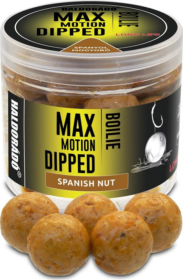 Haldorádó Boilies Dipped Max Motion 80 g 20 mm Španielsky orech