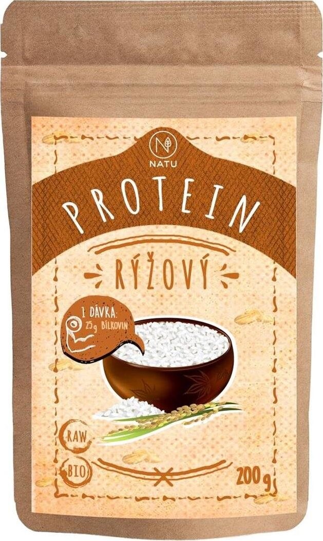 NATU Ryžový proteín BIO 200 g