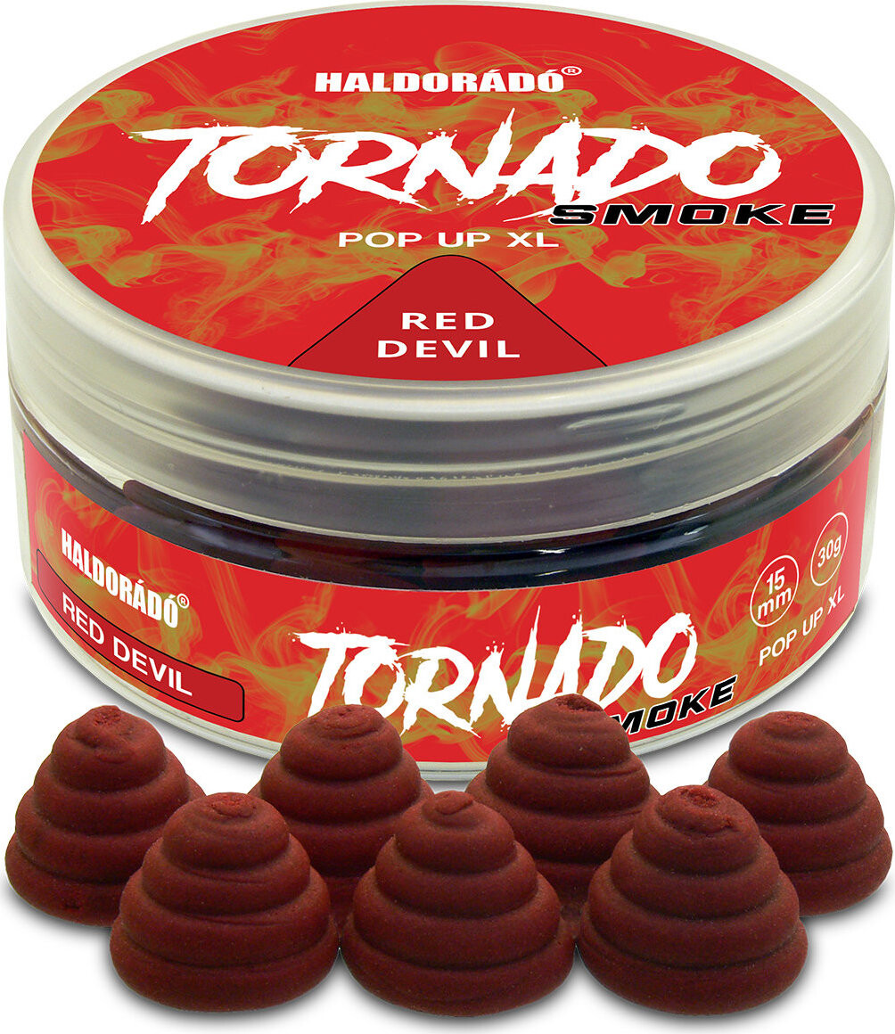 Haldorádó Pop-Up Tornado Smoke XL 30 g 15 mm Red Devil