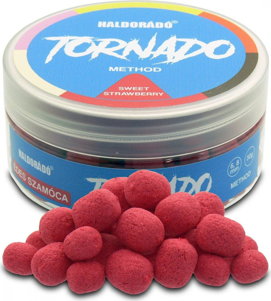 Haldorádó Wafters Method Tornado 30 g 6 + 8 mm Sladká jahoda