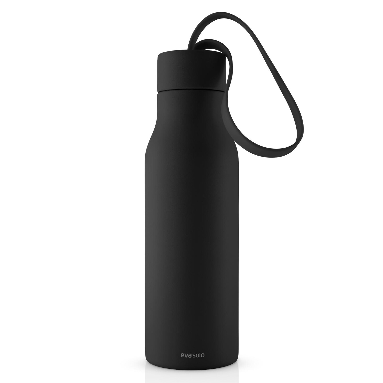 Fľaša na vodu RE-HYDRATE 500 ml, čierna, plast, Eva Trio