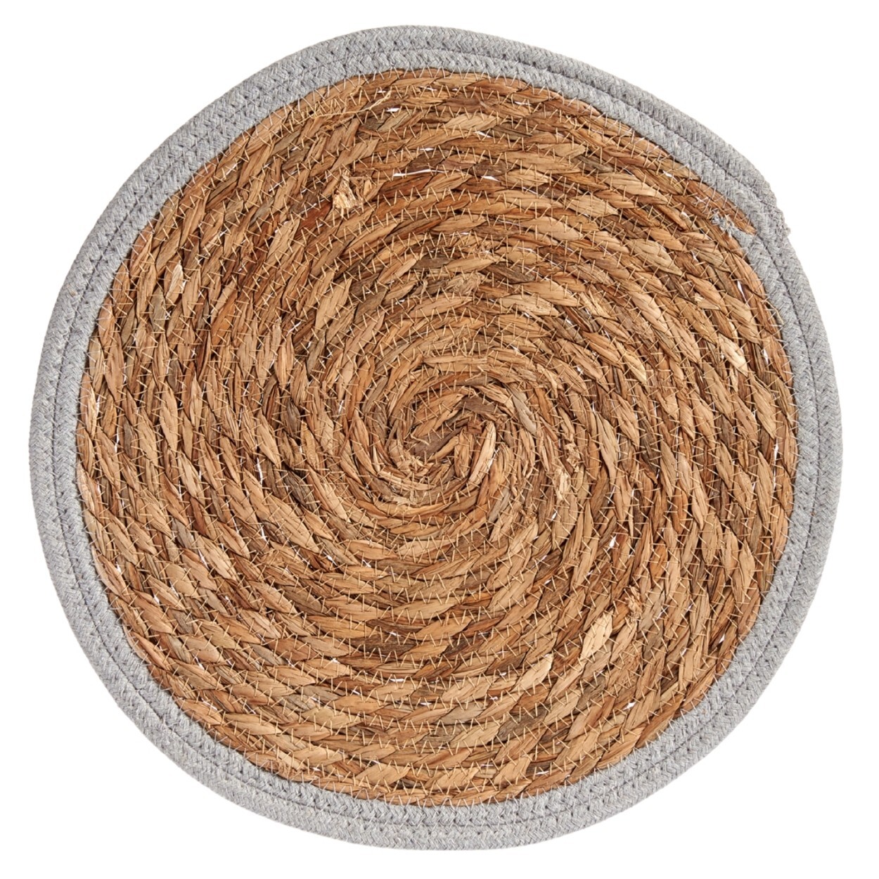 Kulaté prostírání SOLO 35 cm béžové