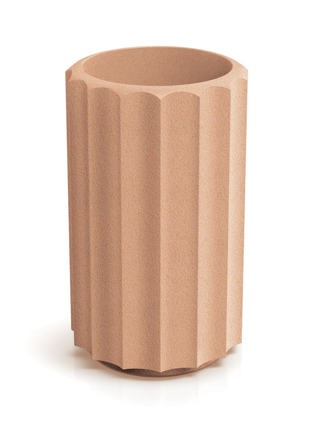 Plastový květináč RONAN LINE HIGH 28 cm terakotový