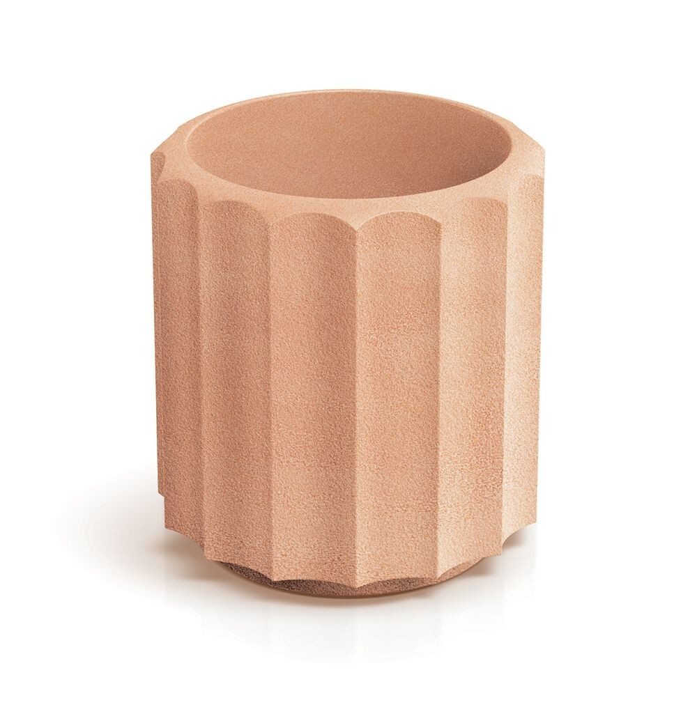 Plastový květináč RONAN LINE terakota