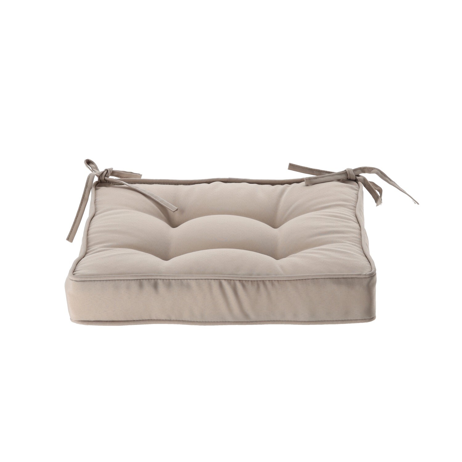 Podsedák na židli LANA I. 40x40x6 cm přírodní béžová