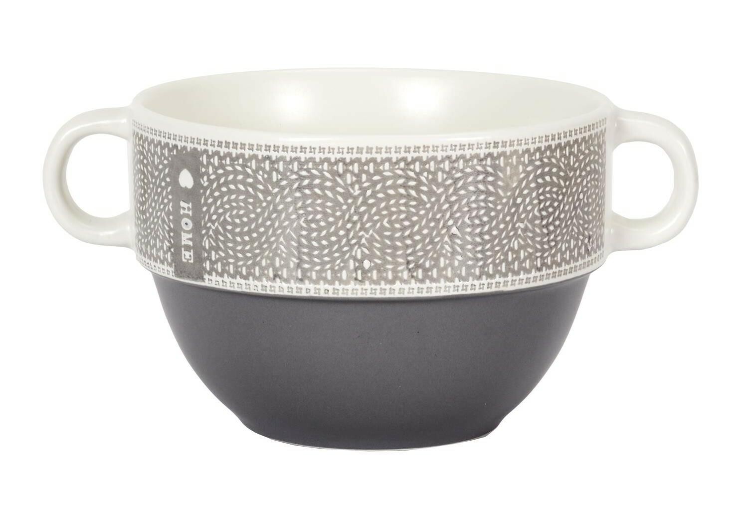 Polévková mísa Home Duo 500 ml šedá